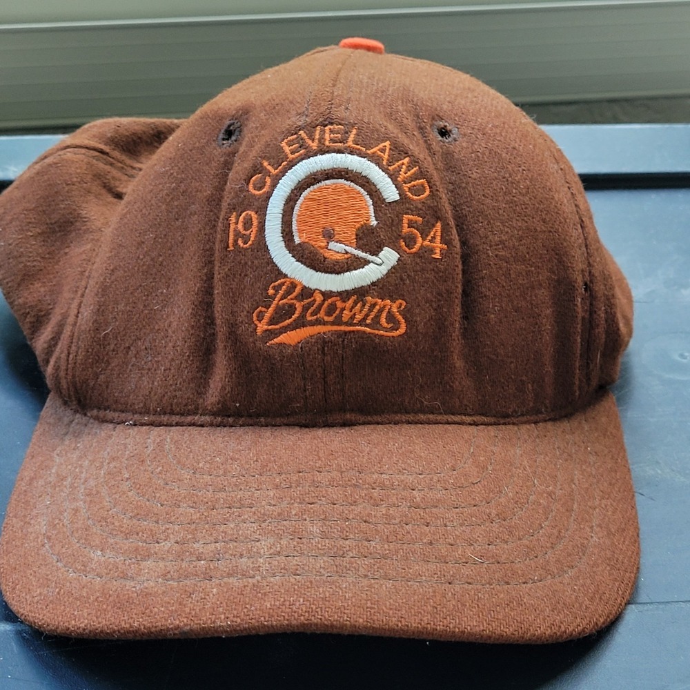 CLEVELAND BROWNS NFL Throwbacks Roman Randolph Cap Hat Made USA Wool